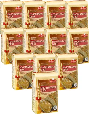 Produktbild von BIELMEIER Brotbackmischung Roggenmischbrot 12 Stück á 1000 g Küchenmeister