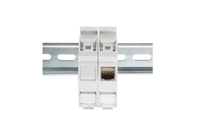Produktbild von DIGITUS Hutschienenadapter für Keystone Module IP20