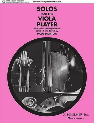 Produktbild von Solos for the Viola Player Book/Online Audio