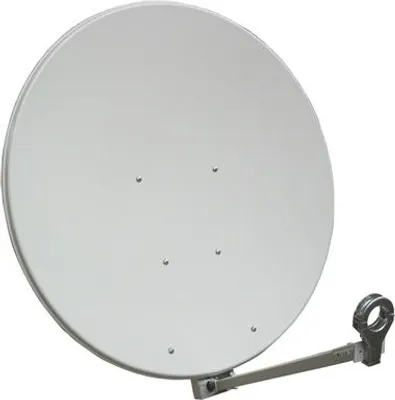 Produktbild von GIBERTINI Satellit 85 cm Alu HQ vormontiert lichtgrau OP 85 X+