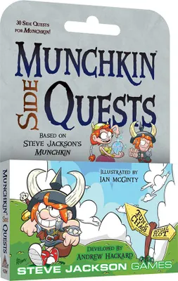 Image de Munchkin Side Quests - Extension du jeu de cartes - ENG Edition