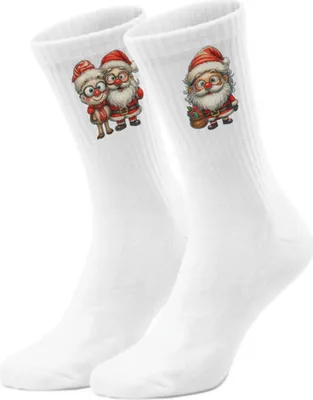 Produktbild von epicsocks Weihnachtsfreude Weihnachtsbuddies Socken in 42-46 im Paar
