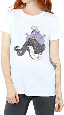 Produktbild von The Little Mermaid - T-Shirt für Damen BI1656 (XXL) (Weiß)