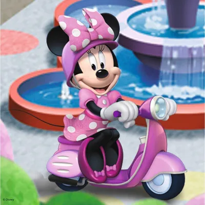 Produktbild von Ravensburger Puzzle - Minnie Mouse im Park, 3x49 Teile