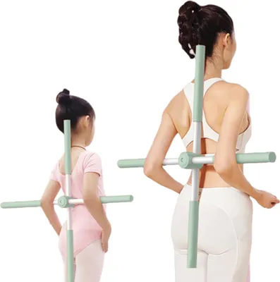 Obrázek produktu pro Offene Rückenstöcke Stretching -Werkzeugposition Training Training Übung Stick Home Fitness Ausrüstung