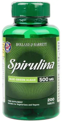 Produktbild von Holland And Barrett | Spirulina 500 mg