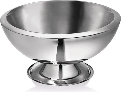 Produktbild von 2x Champagnerkühler, Ø 43 cm, Höhe 22,5 cm, 15 ltr., doppelwandig, Chromnickelstahl