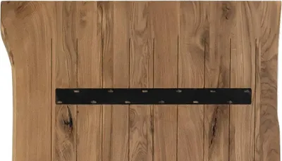 Produktbild von Tischplatte Wildeiche 240x100 Natürliche Baumkante Natur Geölt