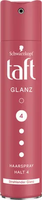 Zdjęcie produktu dla taft shine lakier do włosów hold 4 do 24h promienny połysk 250g