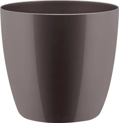 Produktbild von elho brussels Diamond Rund 18cm Übertopf - oyster pearl