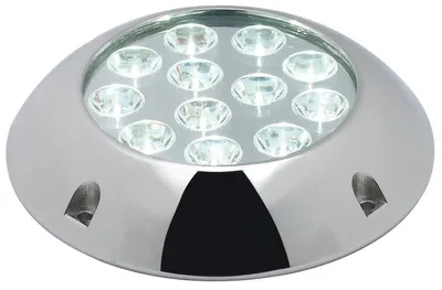Image de Projecteur subaquatique 12x3W LED blanc avec vis, 1 pièce
