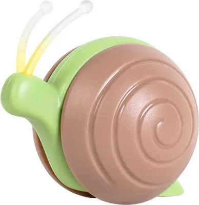 Produktbild von Cheerble Wicked Snail Interaktives Katzenspielzeug braun