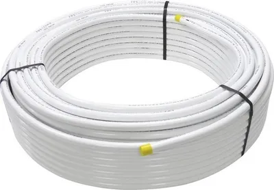 Produktbild von Pipetec Alu-Mehrschichtverbundrohr 16 x 2 mm Rollenrohr 25 m, Trinkwasser (DVGW), Größe: 16 mm x 25 m