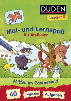 Obrázok produktu pre Duden Leseprofi - Mal- und Lernspaß für Erstleser. Mitten im Zauberwald