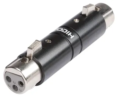 Obrázok produktu pre HICON adaptér | XLR 3-pinová samica, čierna