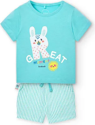 Produktbild von Boboli 118156 Set Grün 1 Months Junge Grün 1 Months