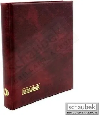 Produktbild von Schaubek a-rb2071/PK Postkarten-Album mit 20 Schutzhüllen rot