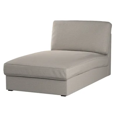 Produktbild von Dekoria Bezug für Kivik Recamiere Sofa, dunkelgrau, Bezug für Kivik Recamiere