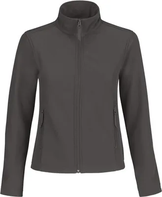 Produktbild von Damen-Softshelljacke - B&C ID.701 SOFTSHELL/W - dark grey - Größe M