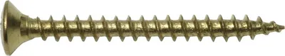 Zdjęcie produktu dla Śruba uniwersalna, mosiądzowana, z łbem stożkowym, 4,0 x 50 mm, opakowanie 200 sztuk