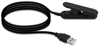 Produktbild von kwmobile Smartwatch Ladekabel für Polar V800 USB Ladekabel für Smartwatch - Smart Watch Aufladekabel - Fitnesstracker Ersatzkabel - Schwarz