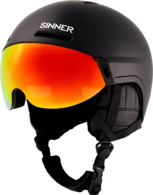 Produktbild von Sinner Montblanc Helm Mit Visier Schwarz L Schwarz L