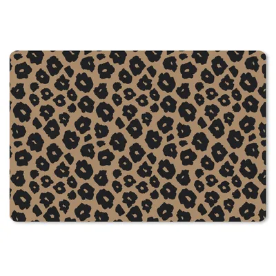 Produktbild von MuchoWow® Schreibtischunterlage Muster - Jaguar - Punkte 60x40 cm - XXL Mauspad - Großes Mauspad