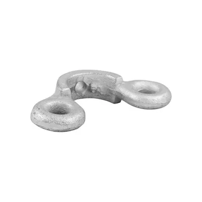 Produktbild von Trennwandhalter 2Löcher 128x60mm.