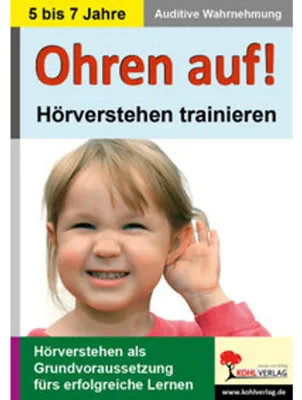 Obrázek produktu pro Ohren auf! - Hörverstehen trainieren KiGa, Vorschule, 1.-2. Schuljahr