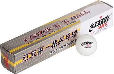 Obrázek produktu pro Star 1 míčky na stolní tenis 1 hvězda bílá
