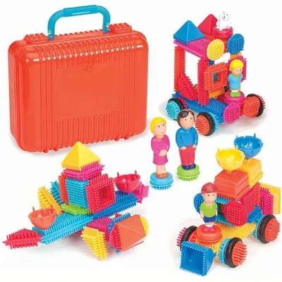 Produktbild von HCM Kinzel - Bristle Blocks 85 Teile im Koffer