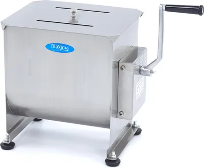Obrázok produktu pre Maxima - Gastro mixér na mäso - 20 l - 16 kg mäsa - jednoosý - Manuall