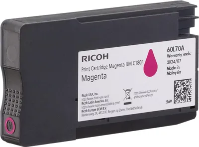 Zdjęcie produktu dla Ricoh Patrone IJM C180F   magenta    1600 Seiten
