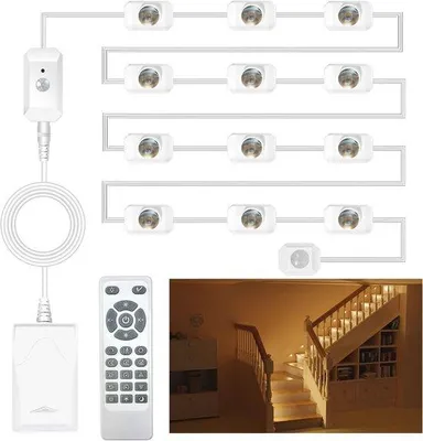 Productafbeelding van Intelligente bewegingssensor met daglichtsensor en instelbare kleurtemperatuur 3000K-6000K