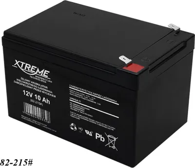 Produktbild von Bleiakku 12V 10Ah Xtreme Blei Wartungsfrei Luftdicht Akku Gel Akkus Batterie