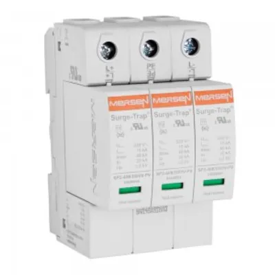 Produktbild von Mersen PV-Ü-ABLEITER T2 1000V 3P (STPT2-40K1000V-YPV)