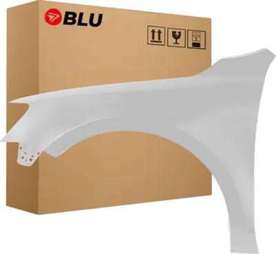 Immagine prodotto di BLU Parafango compatibile con VW Volkswagen Jetta VI 6 LA7W Sinistra Silber ReflexSilber | 2010-2018 | Anteriore | Verniciato | Pronto per il montaggio | Acciaio