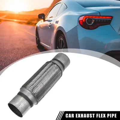 Image de Échappement Flex Tuyau avec Soudure Extension Tuyau pour Voiture 2.5"x8"x12"