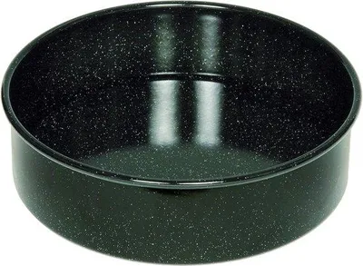 Produktbild von Famanu Tortenform 28 cm - Schwarz, mit Hebeboden