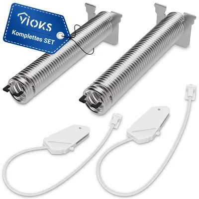 Produktbild von VIOKS Türfeder 2x + Seilzug Ersatz für Siemens 754869 für Geschirrspüler