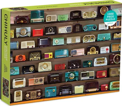 Image de Chihuly Vintage Radios Puzzle 1000 pièces