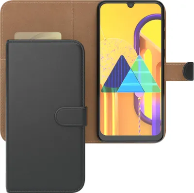 Produktbild von EAZY CASE Business Hülle für Samsung Galaxy M30s / M21 klappbar, Premium Kunstleder Handyhülle mit Kartenfach