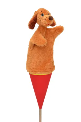 Produktbild von Tütenkasper / Tütenpuppen Hund 53 cm Mehrfarbig, 11602A