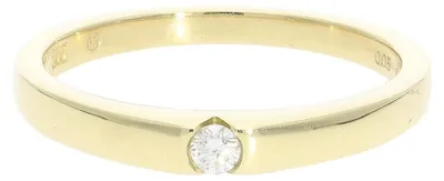 Produktbild von JuwelmaLux Ring Gelbgold 585er 14 Karat mit Brillant 0,05 ct. JL30-07-0168