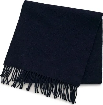 Zdjęcie produktu dla Gant 9920203-433, Szalik, Dorosły, Męski, Niebieski, Wełna, Monochromatyczny