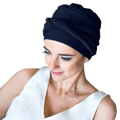 Imagen del producto de CAREBELL: Turbante oncológico para quimioterapia, ideal para pacientes con pérdida de cabello