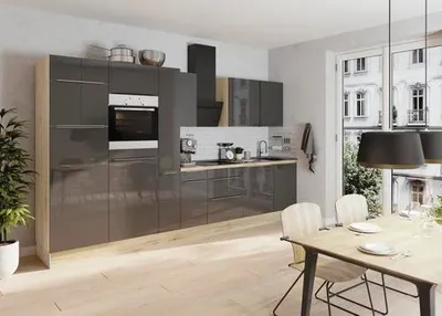 Produktbild von PICCANTE Smart Schranktür für Eckoberschrank 60 cm H:89,2 cm LAQUER ANTHRACITE hochglanz L""