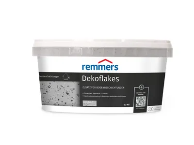 Produktbild von Remmers Dekoflakes anthrazit 0,5 kg, Malerzubehör