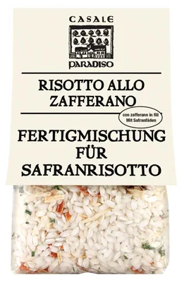 Zdjęcie produktu dla Casale Paradiso Saffron Risotto in strands, mit Safranfäden 300 gr.