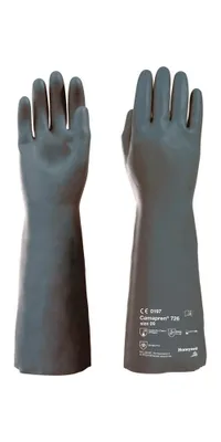 Immagine prodotto di Guanto chimico Honeywell Camapren 726 nero taglia 9 EN388 EN374-1 PSA III - 072609141E
